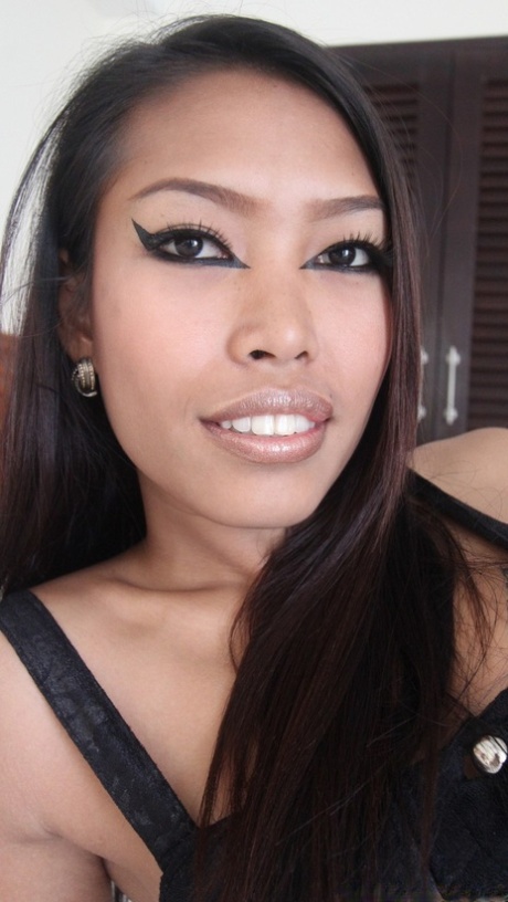 Asian amateur with a big booty Kat enjoys some POV doggystyle sex